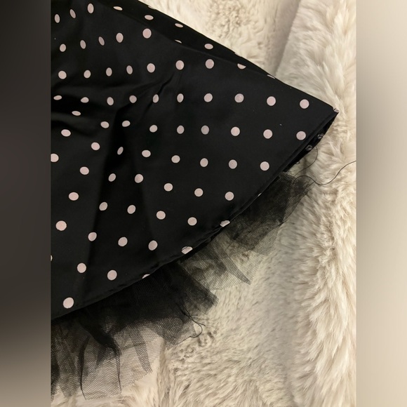 Jessica McClintock Polka Dot Dress - Picture 3 of 4